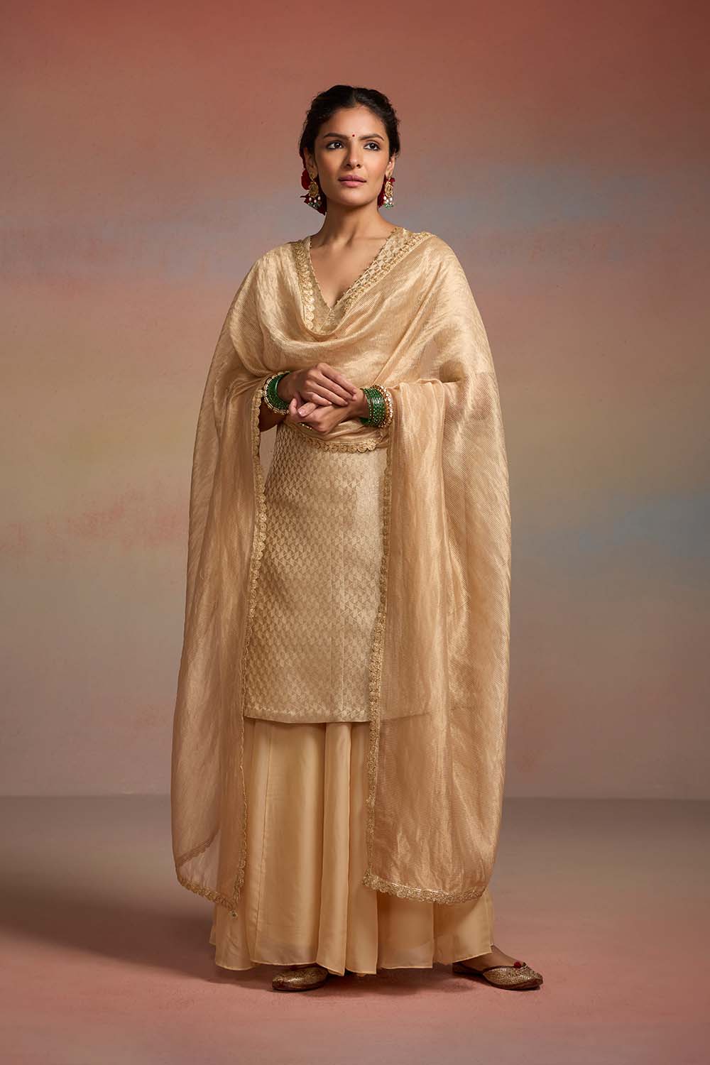 Taraani Dupatta Dressfolk