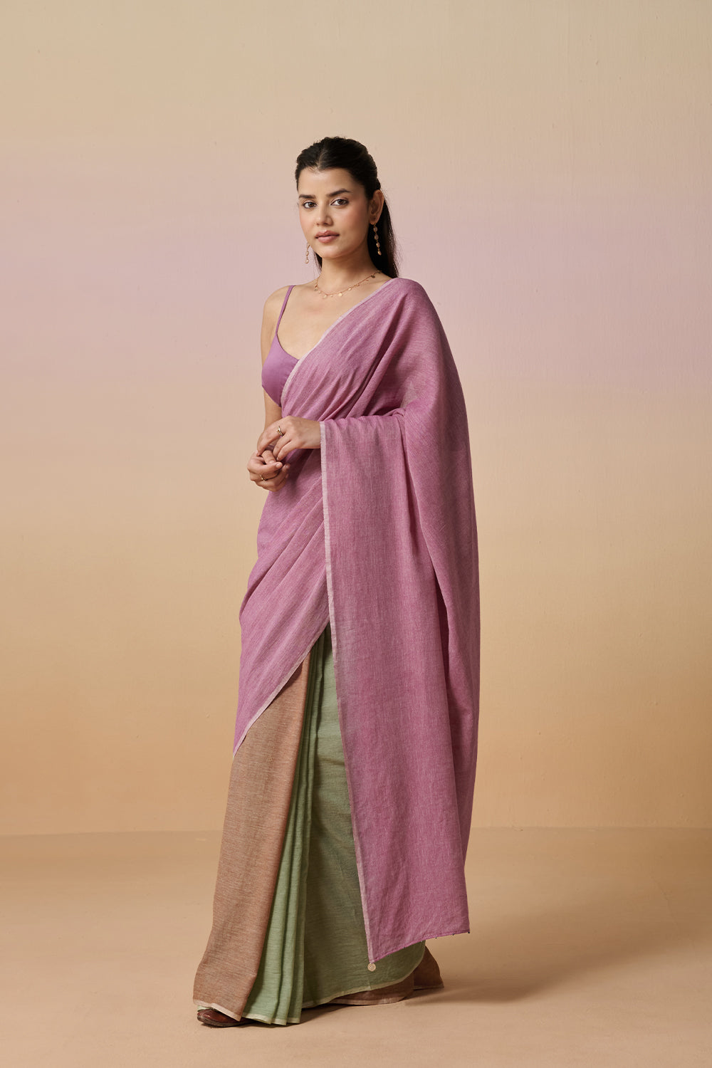 Asavari - Purple & Green Dressfolk