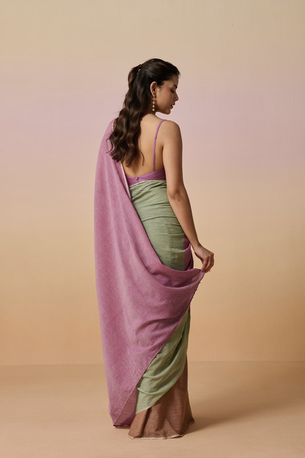 Asavari - Purple & Green Dressfolk