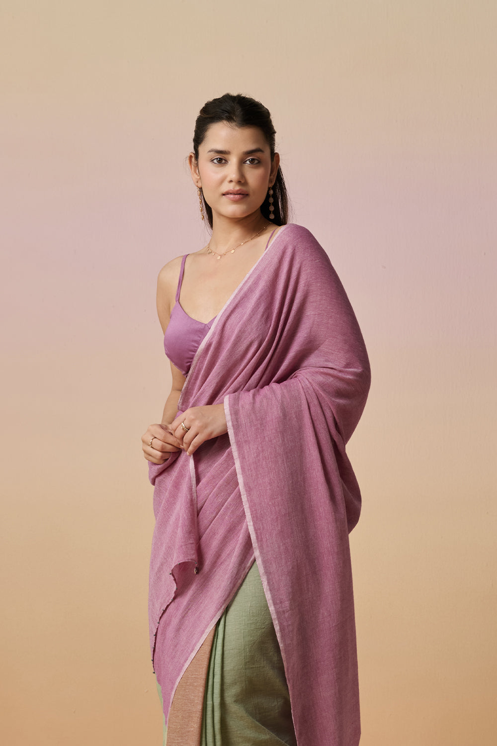 Asavari - Purple & Green Dressfolk