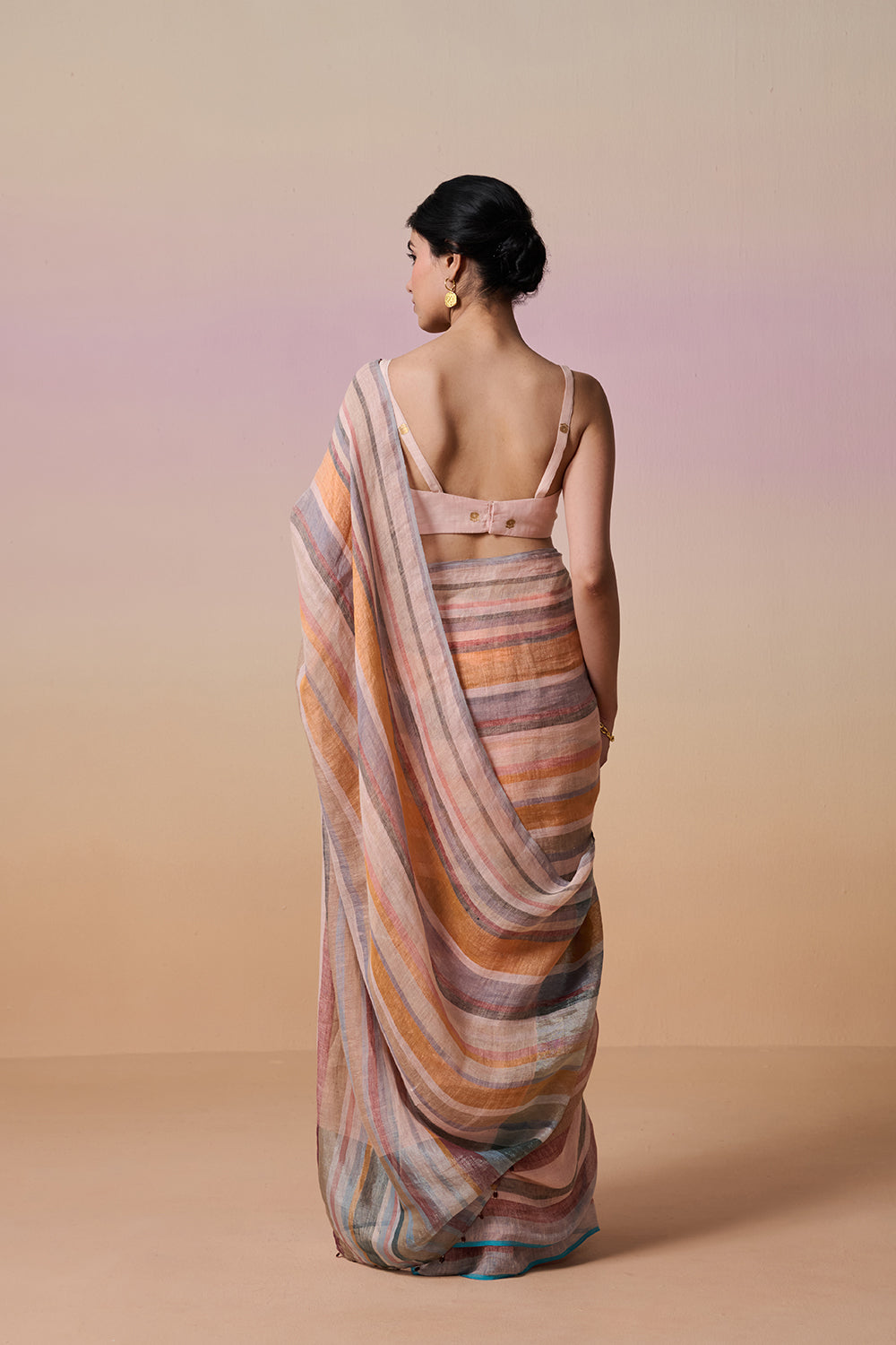 Tarana - Blue, Orange & Rust Dressfolk