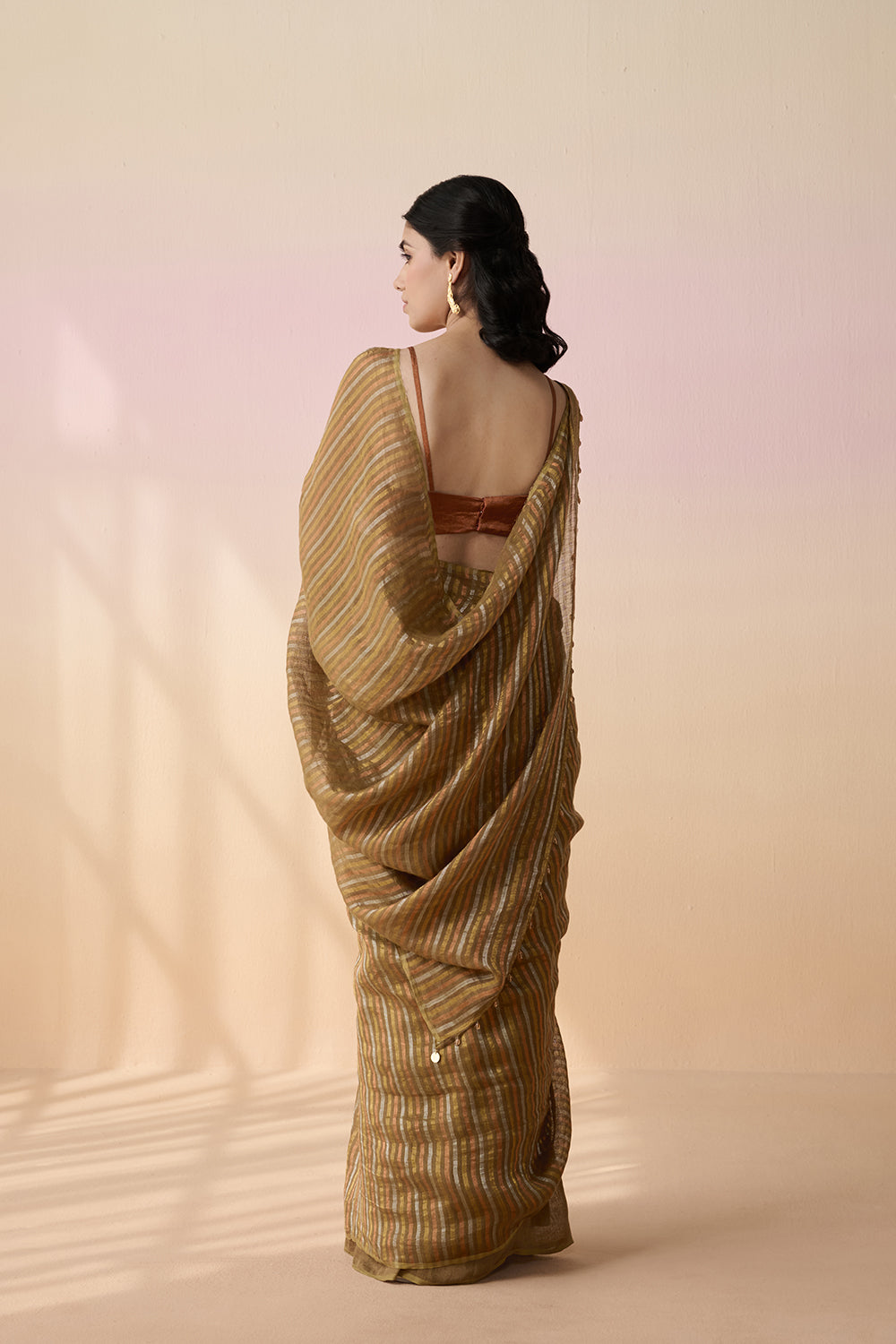 Swaranika – Olive Green Dressfolk