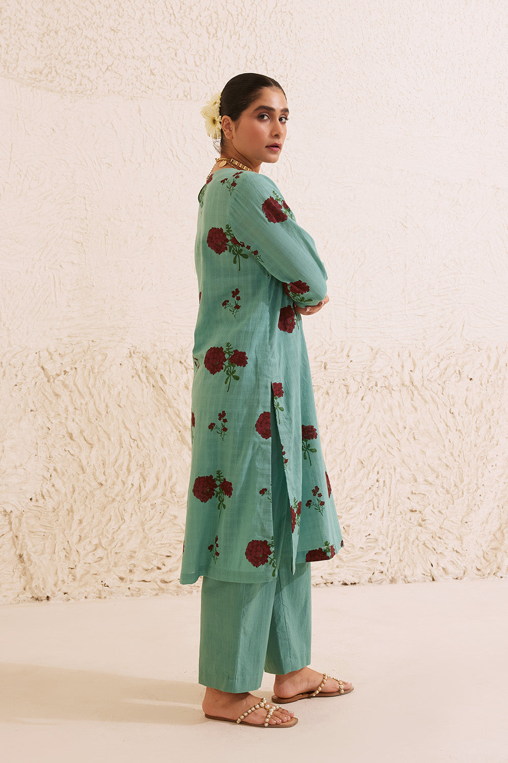 Ruhani- Teal Dressfolk
