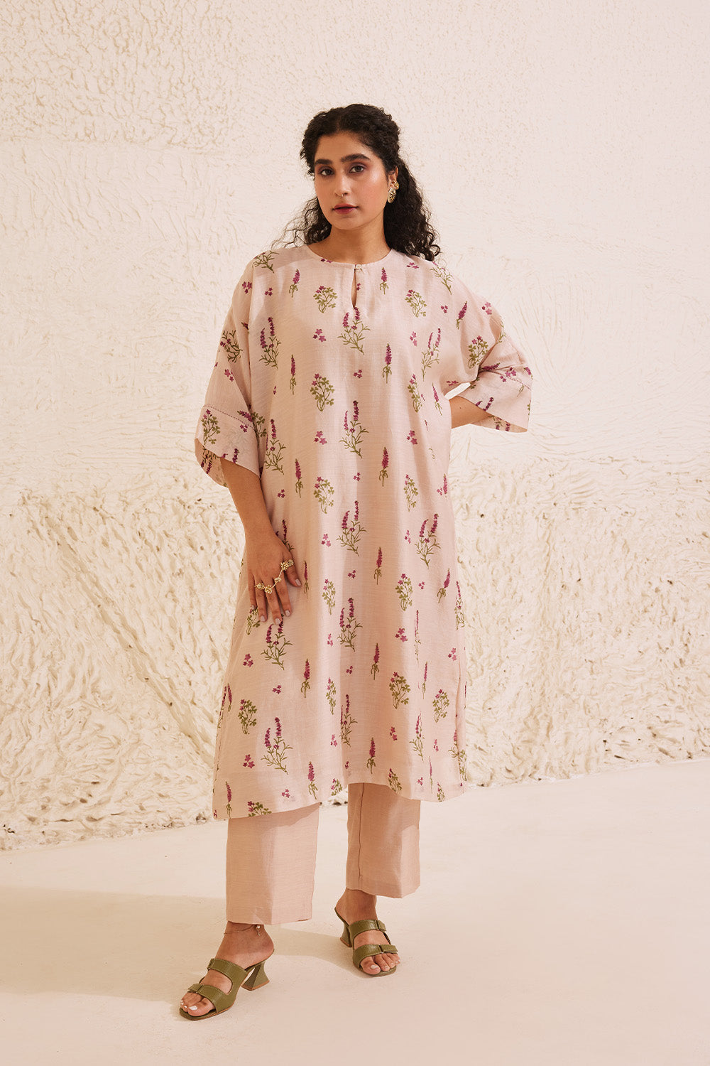 Naadya- Onion Pink Dressfolk
