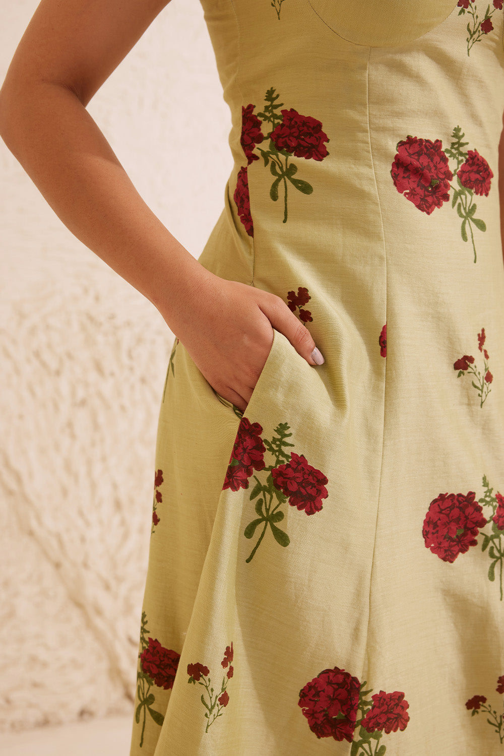 Rasiya- Sage Green Dressfolk