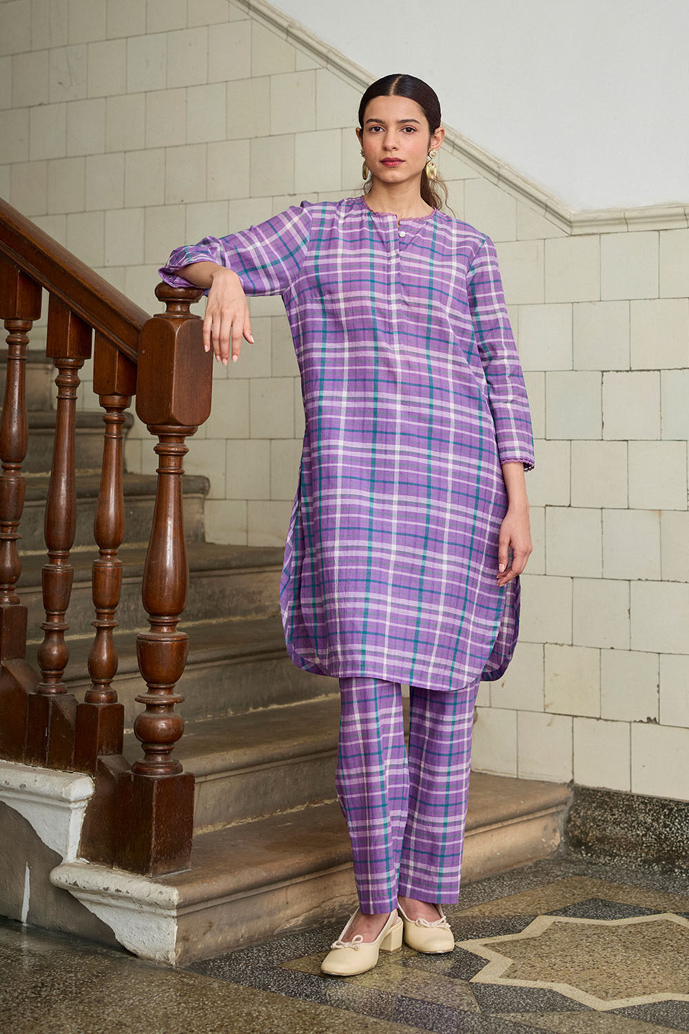 Lilac Summer Dressfolk