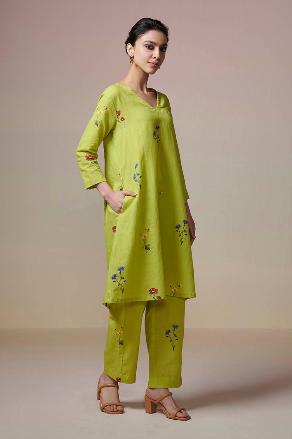 Lime Bloom Dressfolk