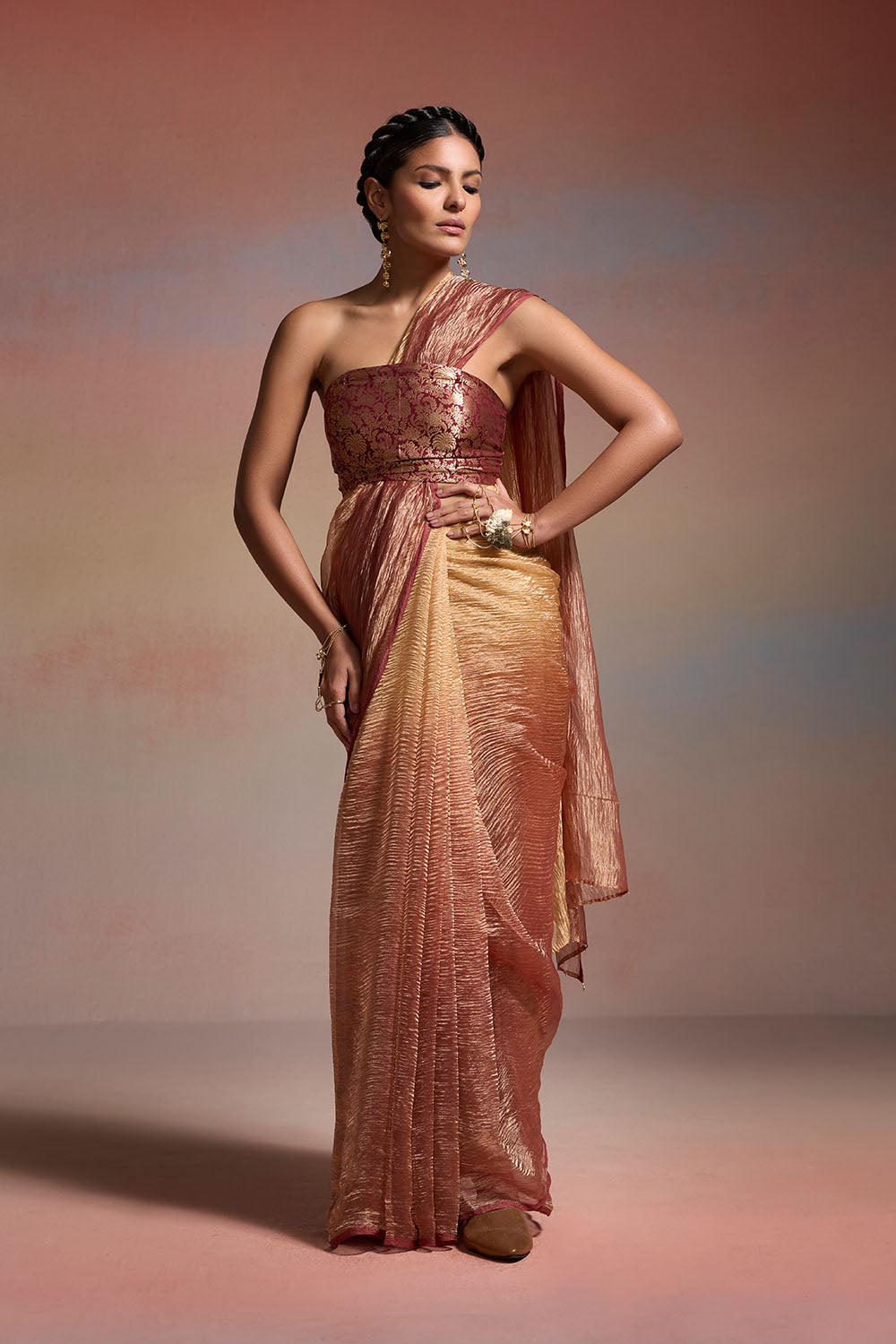 Saffron Veil Dressfolk