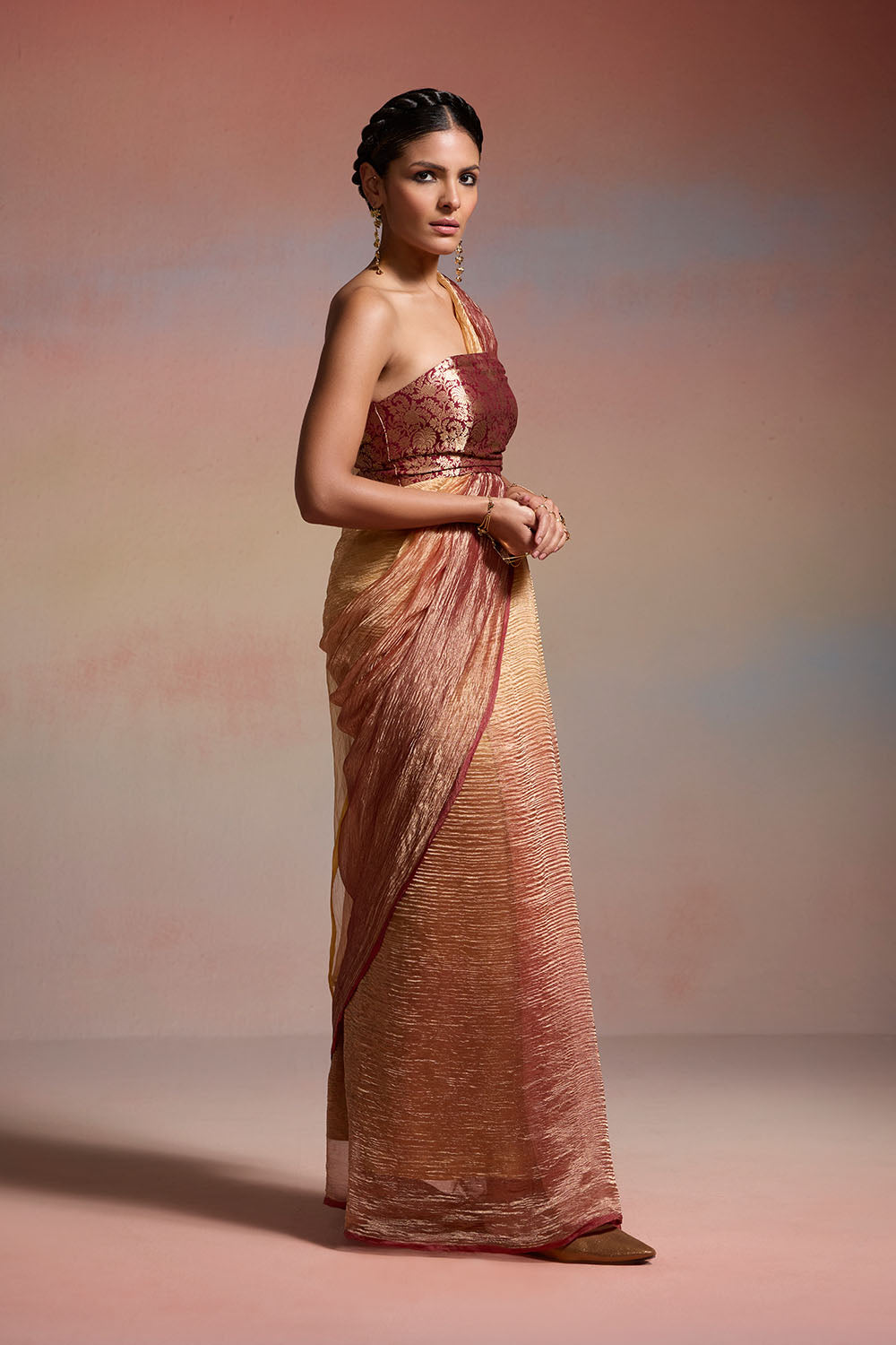 Saffron Veil Dressfolk