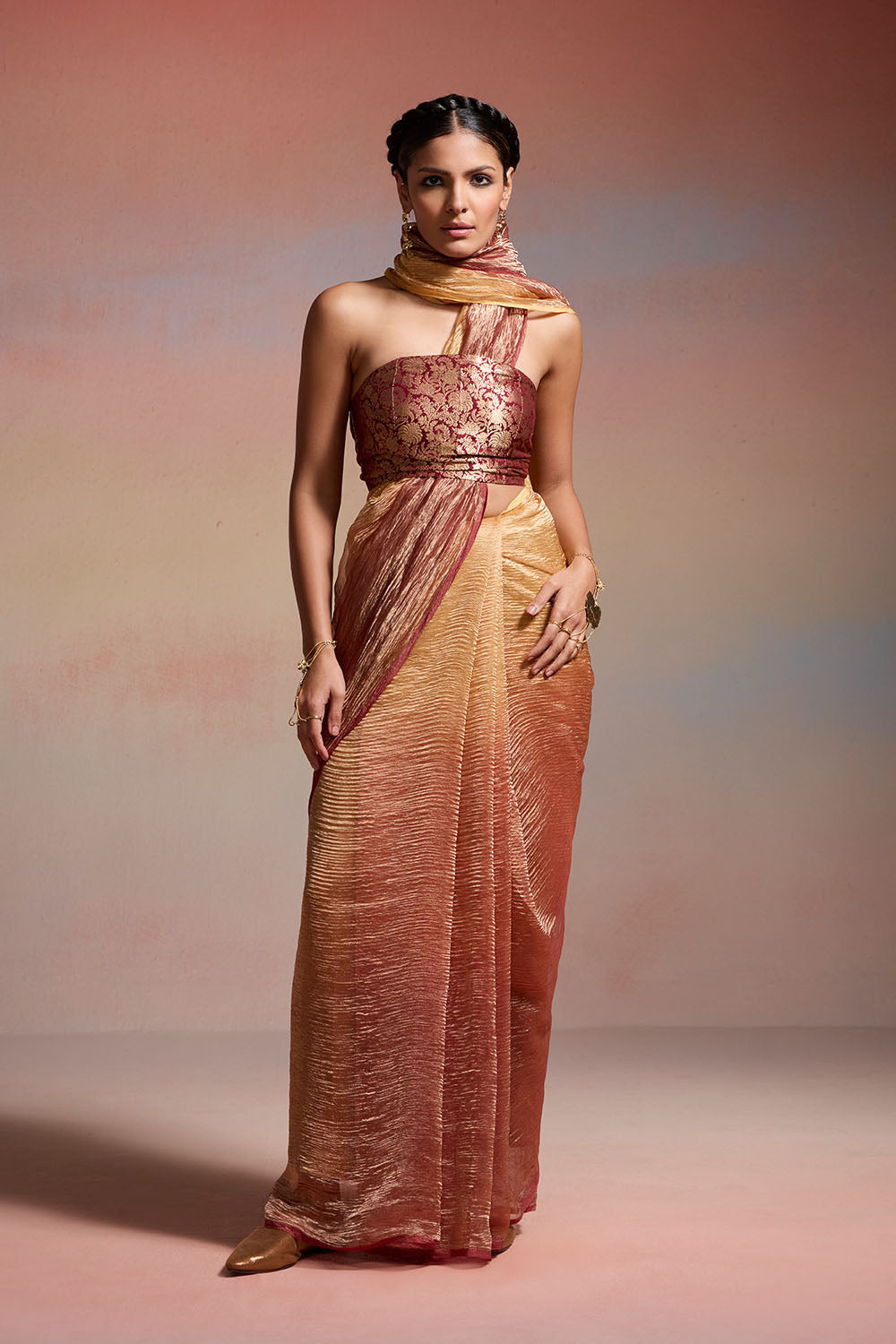 Saffron Veil Dressfolk