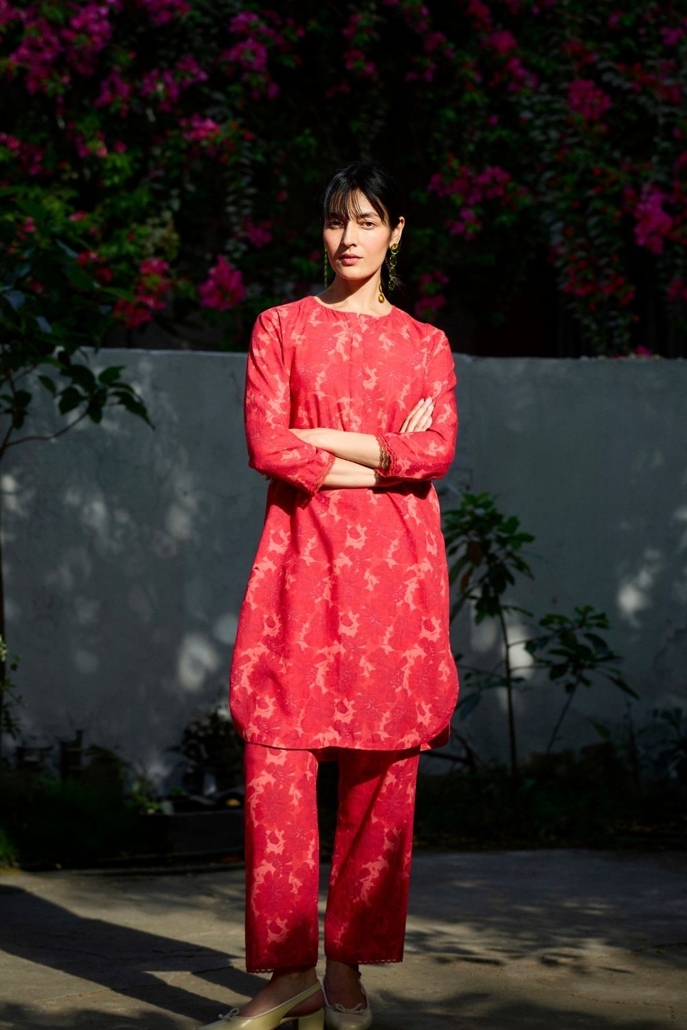 Floral Drama Dressfolk