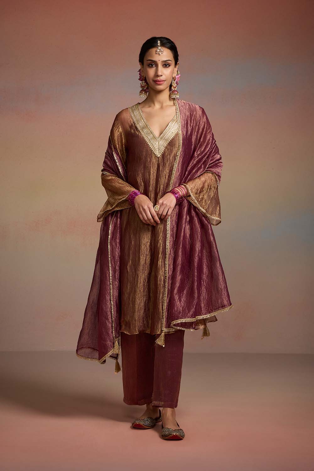 Raahini Dupatta Dressfolk