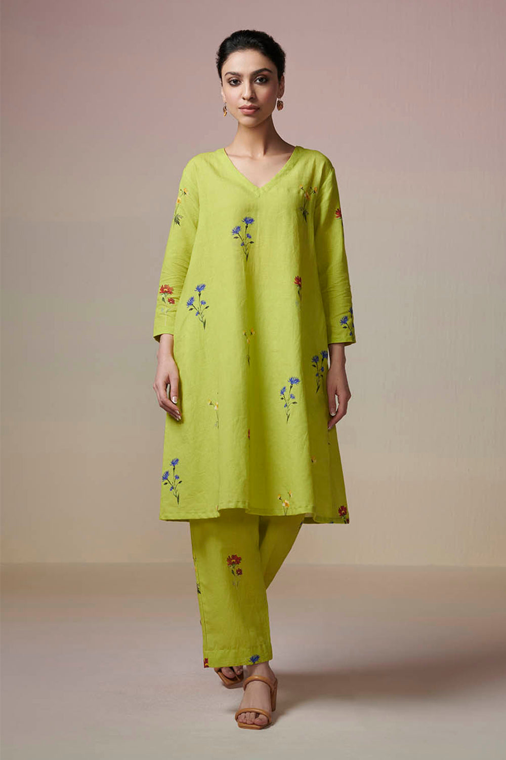 Lime Bloom Dressfolk