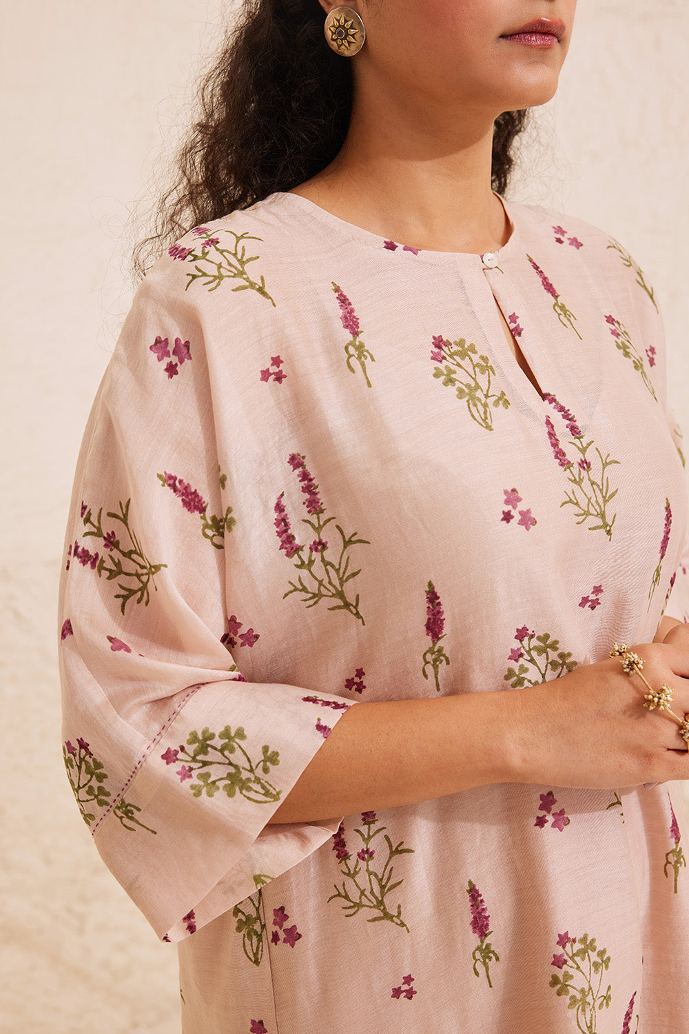 Naadya- Onion Pink Dressfolk