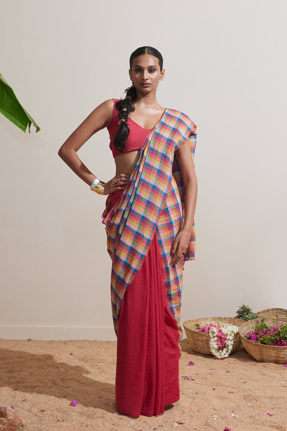 Madras Muse Dressfolk