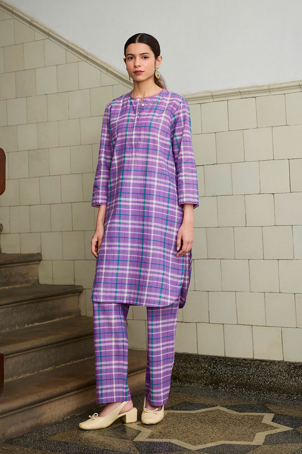 Lilac Summer Dressfolk