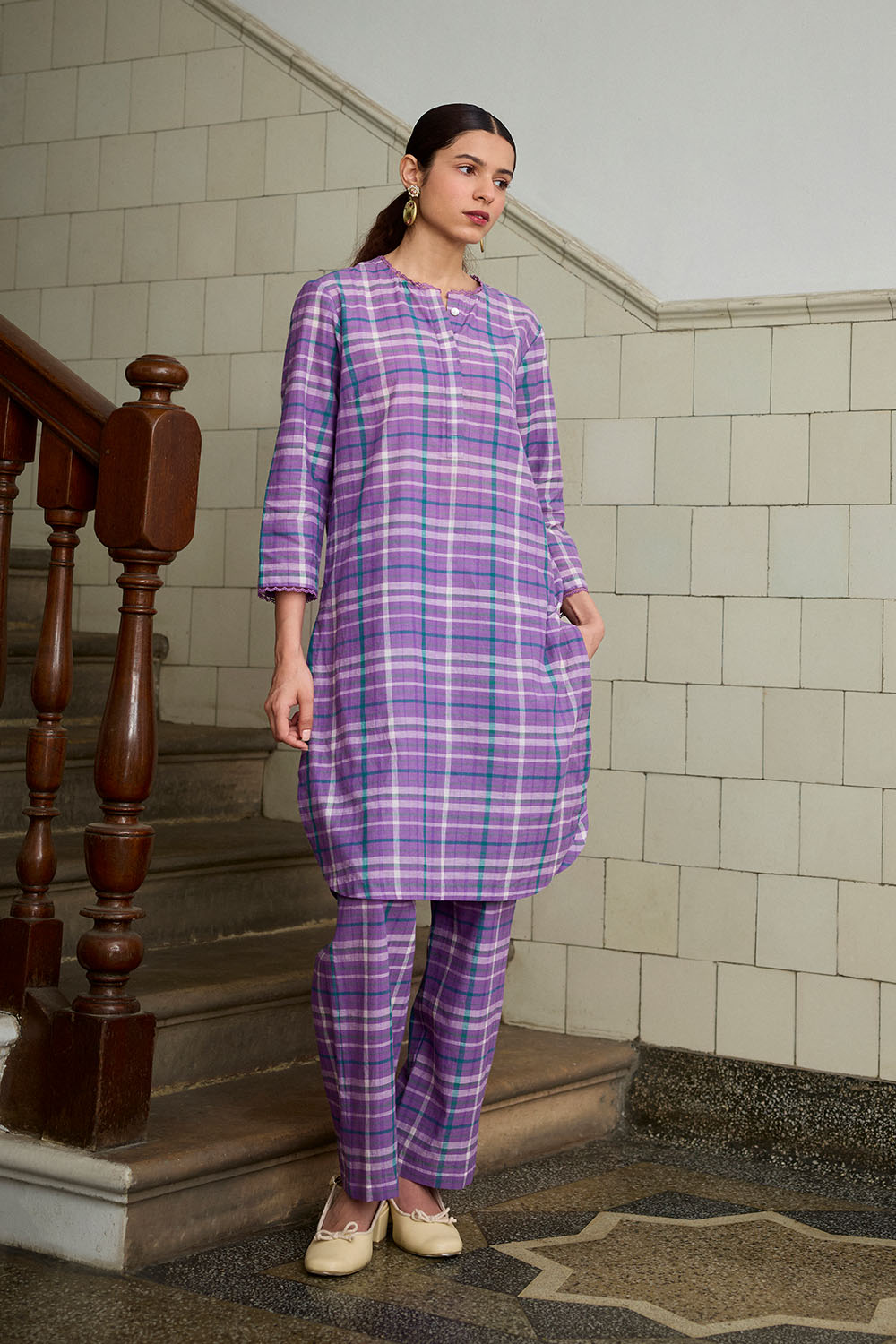 Lilac Summer Dressfolk