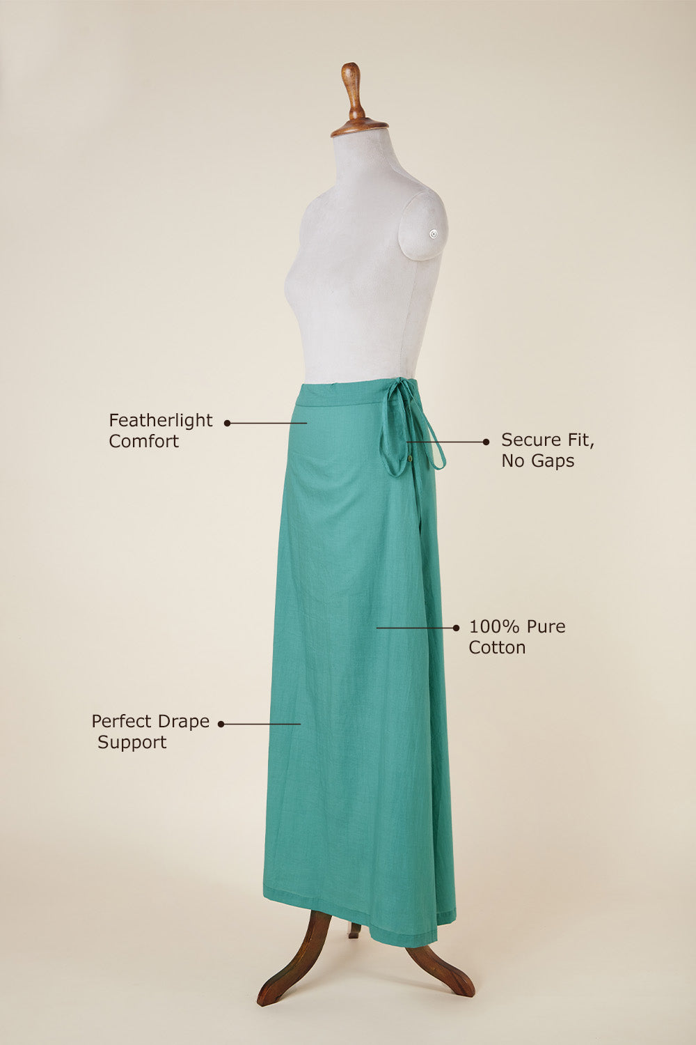 Underskirt - Aqua Blue Dressfolk