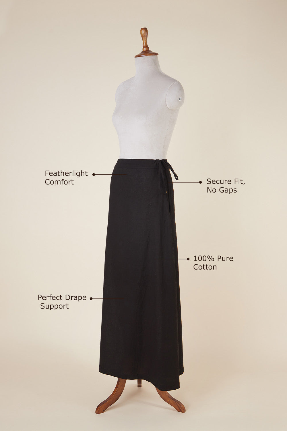 Underskirt - Black Dressfolk