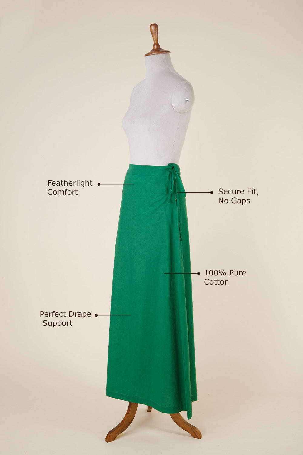 Underskirt - Emerald Green Dressfolk