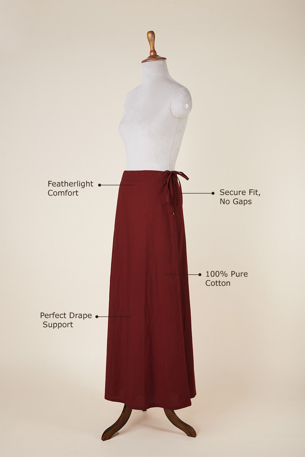 Underskirt - Maroon Dressfolk