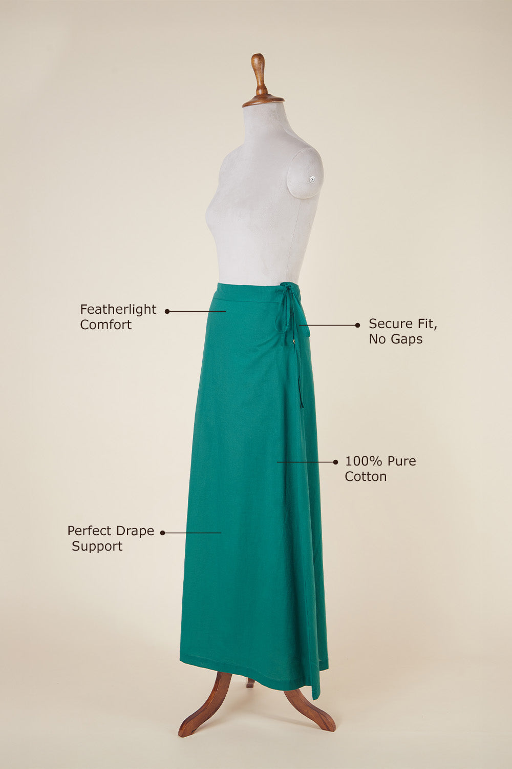 Underskirt - Teal Dressfolk
