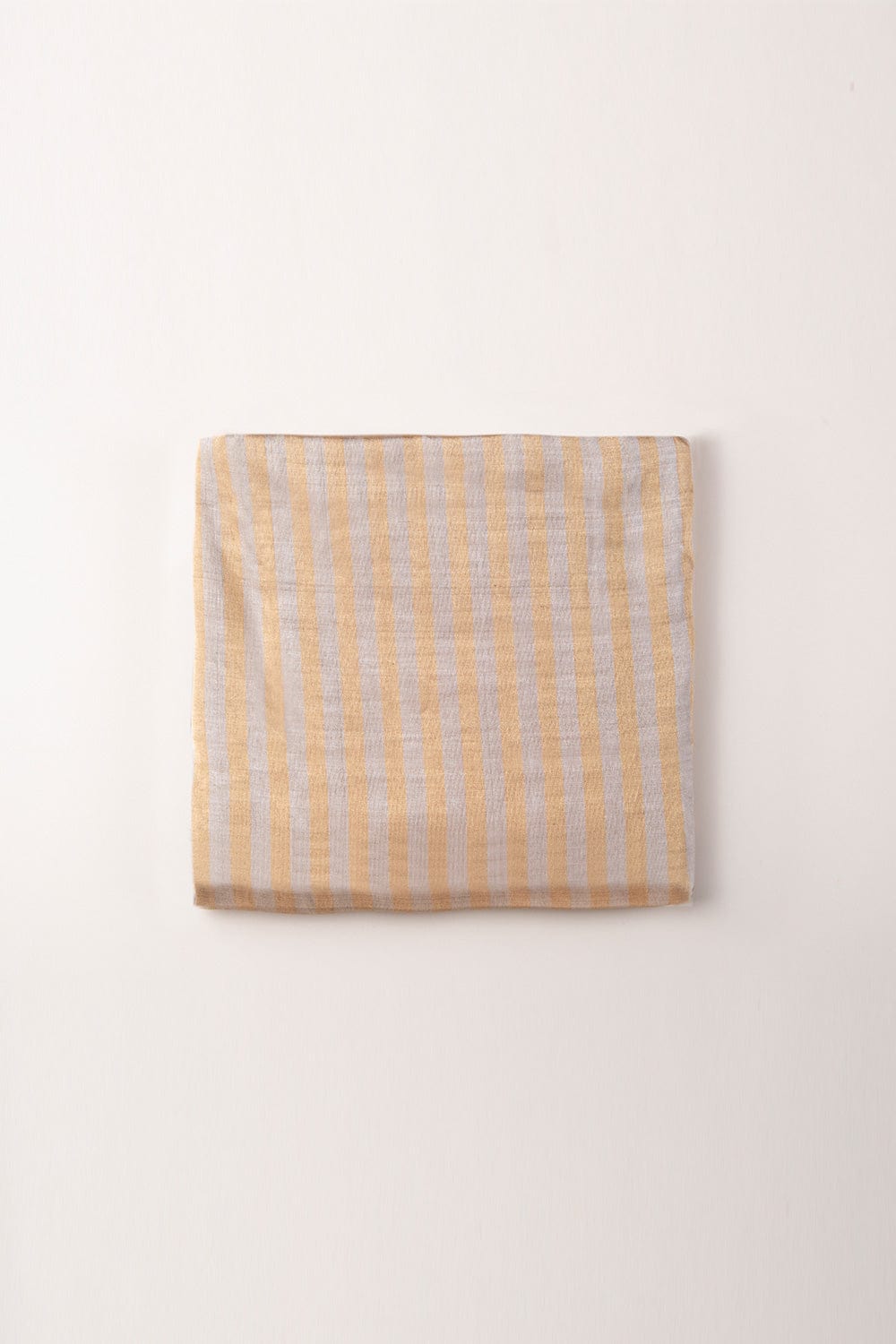 Handwoven Silver and Gold zari tissue